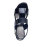 Marco Tozzi 28204 NAVY Patent Block Heel Dress Sandal 28204-825