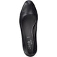 Jana Classic Wide fit Court shoe  BLACK 22472-41-001