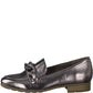 Jana Loafer style shoe in wide fitting  PEWTER 24260-018