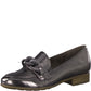 Jana Loafer style shoe in wide fitting  PEWTER 24260-018