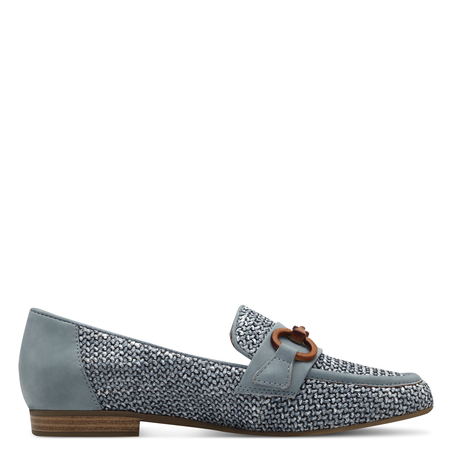 Jana Shoe 24265-44 Wide fitting loafer shoe DENIM