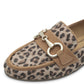 Jana Shoe 24265-44 Wide fitting loafer shoe LEOPARD