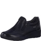 Jana Casual shoe with duel zips 24663-055 BLACK