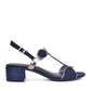 Marco Tozzi 28230 NAVY Block Heel Dress Sandal