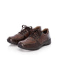 Rieker  Extra Wide TOFFEE Lace Up with Zip 03329-25