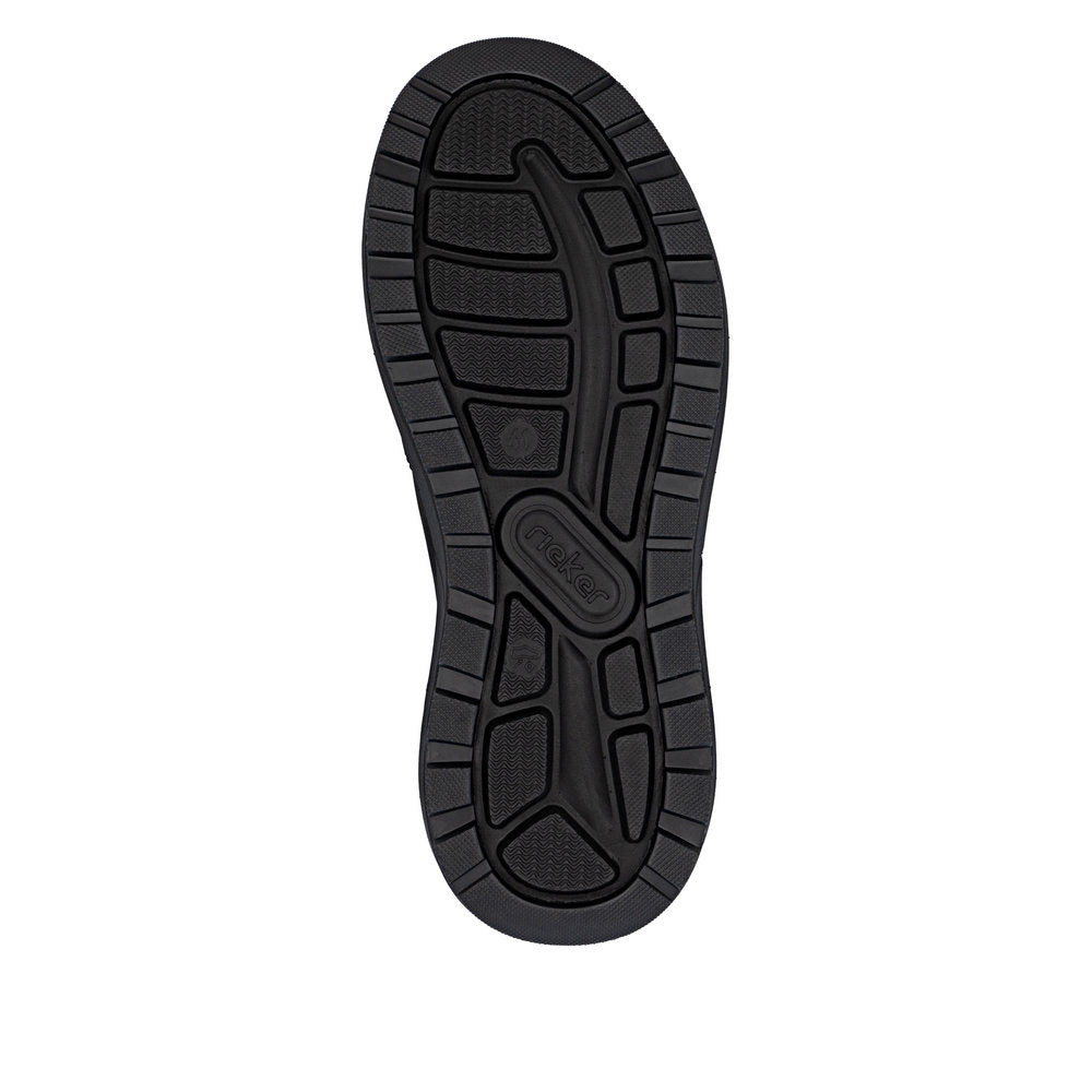 Rieker Men's Casual Shoe Extra Wide Step-in 06052-00 BLACK