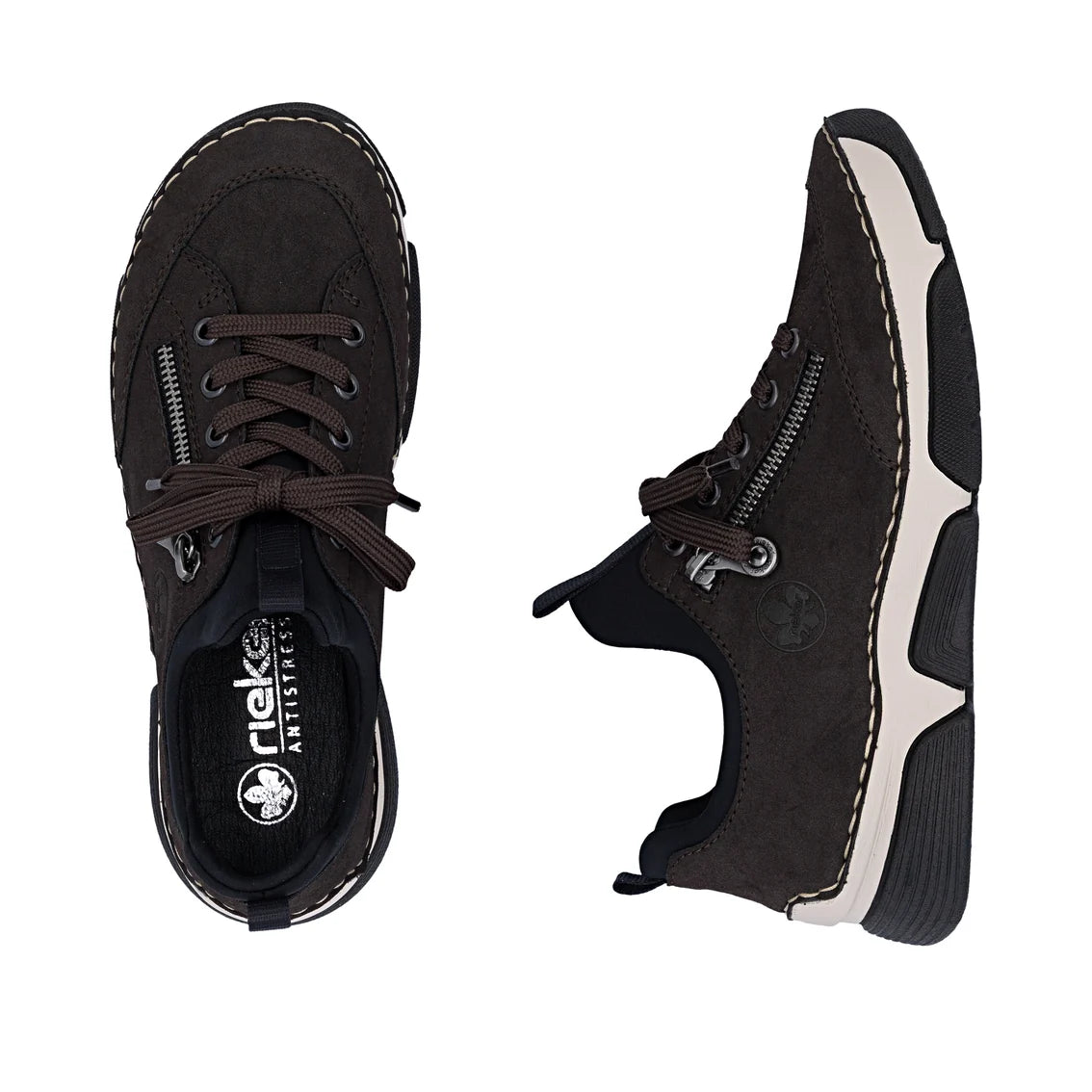 45973 BROWN Slip-on Trainer
