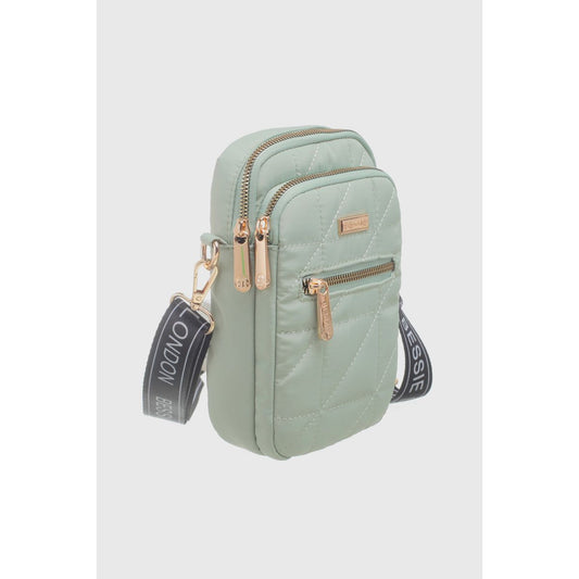 Bessie London Bj6174-1 GREEN Crossbody Bag