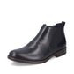 Rieker Men's Ankle boot with zip in leather BLACK 10374-00