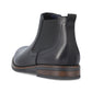 Rieker Men's Ankle boot with zip in leather BLACK 10374-00