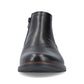 Rieker Men's Ankle boot with zip in leather BLACK 10374-00