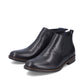Rieker Men's Ankle boot with zip in leather BLACK 10374-00