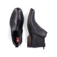Rieker Men's Ankle boot with zip in leather BLACK 10374-00