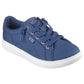 Skechers Casual plimsoll style trainer shoe BOBS D Vine 114453NVY NAVY Blue