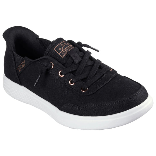 Skechers Slip Ins 114815 BLACK Bobs Slip On Shoe 114815BLK