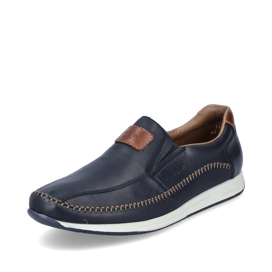 Rieker Men's Casual slip on shoe 11962-14 NAVY