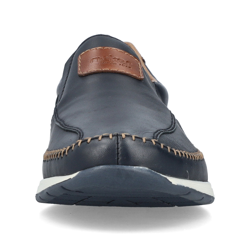 Rieker Men's Casual slip on shoe 11962-14 NAVY