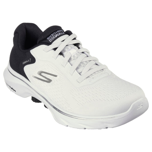 Skechers Trainer 125215 wbk WHITE BLUE  GO WALK 7™ - Cosmic Waves