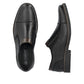 Rieker 13950 BLACK Leather Slip-On Shoe 13950-00