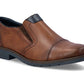 Rieker 13950 BROWN Leather Slip On Shoe 13950-24