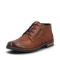 Rieker Men's Classic Leather Lace Up Boot 14609-24 BROWN