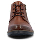 Rieker Men's Classic Leather Lace Up Boot 14609-24 BROWN