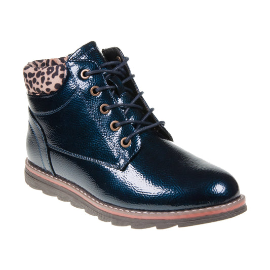 Lotus Ankle Boots Naomi NAVY
