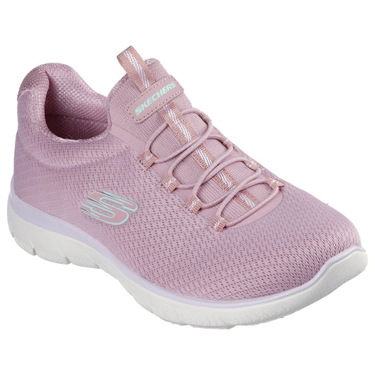 Skechers 150268 MAUVE Slip On Trainer 150268MVMT
