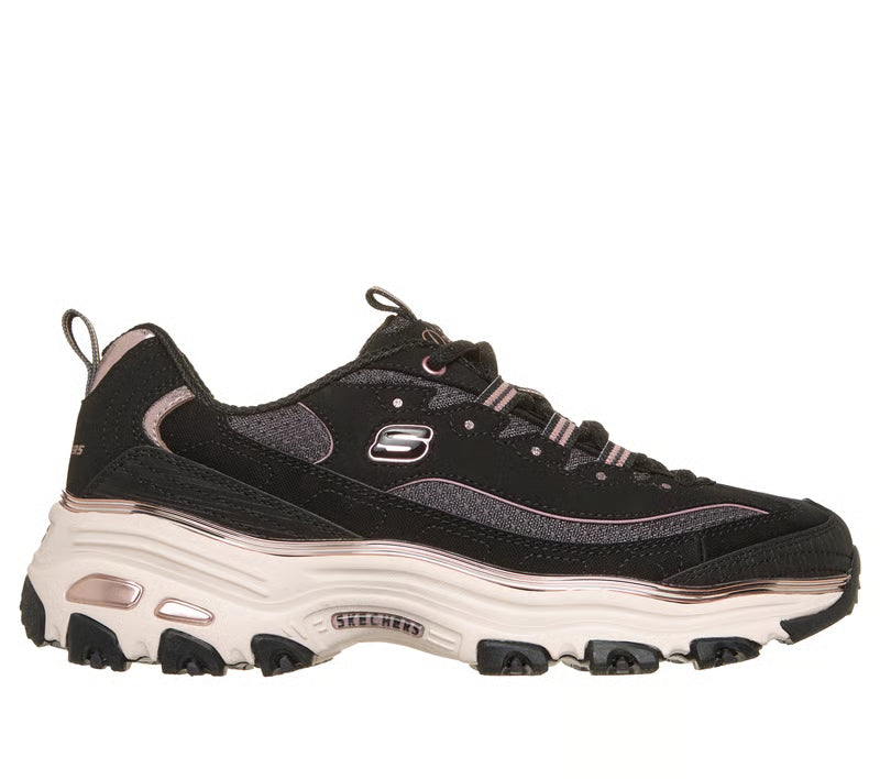 Sketchers BLACK/GOLD Trainer 150873-BKRG
