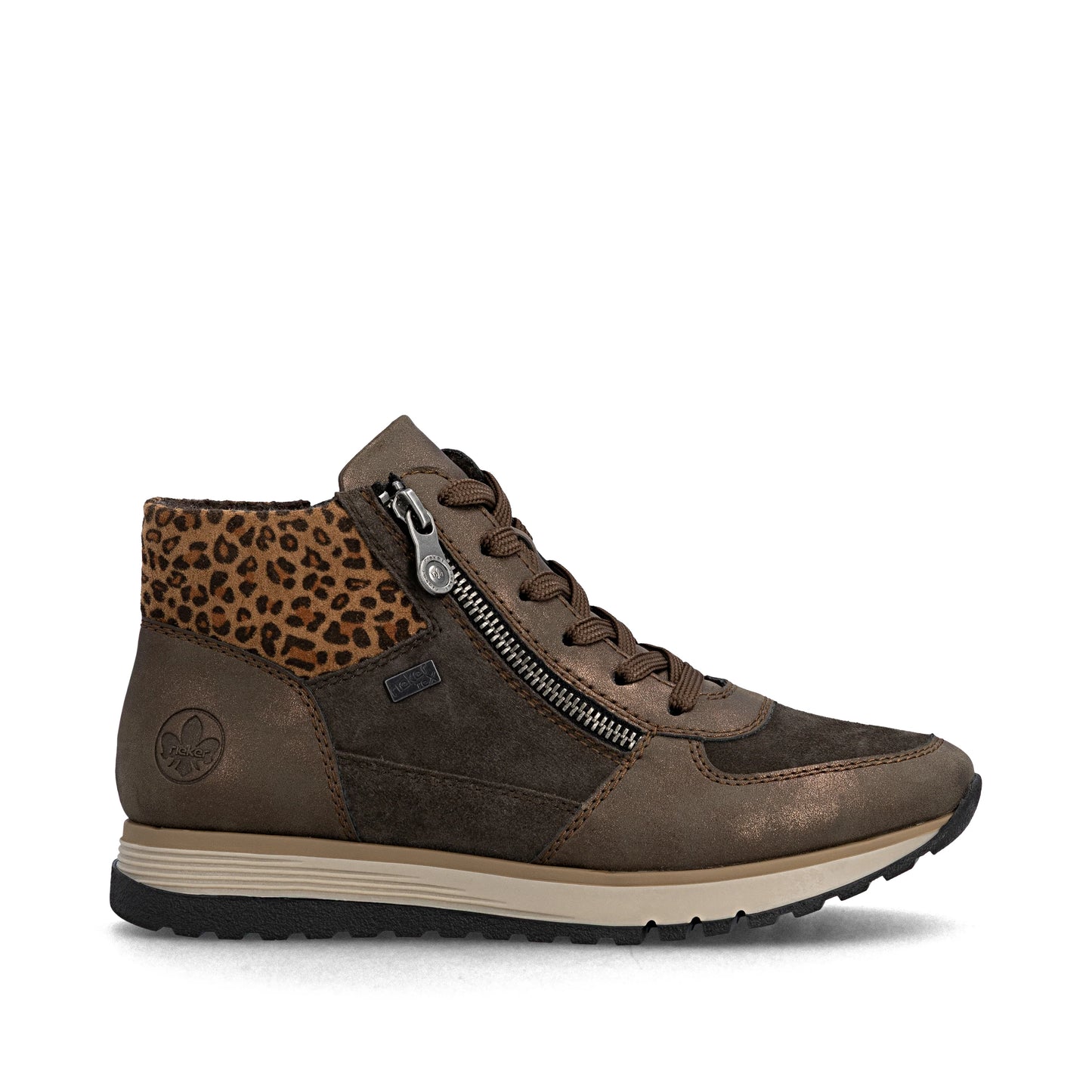 Rieker 49040 BROWN Trainer Style Ankle Boot 49040-24