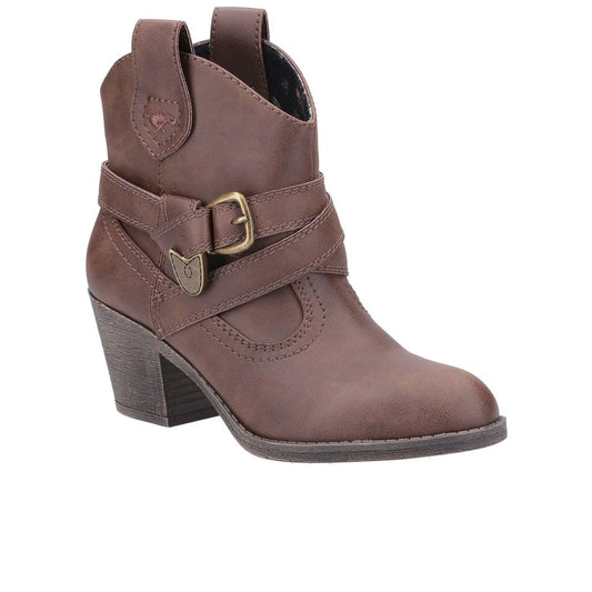 Rocket Dog Satire Cowgirl / Western Boot BROWN