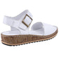 Hush Puppies Ellie WHITE Leather Sandal