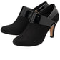 Lotus Maya BLACK Zip Ankle Shoe Boot ULS287