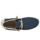 HEY DUDE Wally Eco Stretch Mens Canvas Shoes D1400084MT ORION BLUE