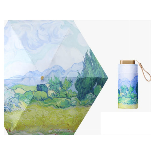 Artist Print Pocket Umbrella TREE .
