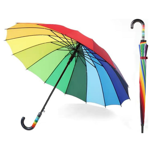 Rainbow Long Golf Umbrella