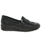 Rieker BLACK 53785-00 Slip on wedge shoe