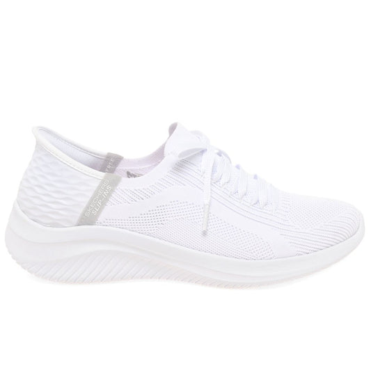 Skechers Slip Ins 149710 WHITE Slip On Trainer 149710WHT