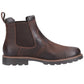 Cotswold Leafield BROWN Leather Waterproof Chelsea Boot