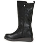 Heavenly Feet Luna Black Long Leg Zip Boot