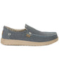 Hey Dudes Mikka BRAIDED BLUE Lightweight Slip On Shoes