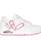 Skechers Goldcrown  177924 WHITE PINK Twin Hearts Trainer 177924WRPK