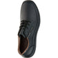Rieker Mens Black Leather Lace Up shoe with zip  03002-00