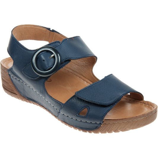Adesso  Lily NAVY Soft Leather Sandal Lily-A7196