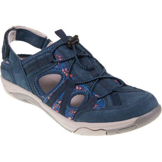 Free Spirit Bryn BLUE Closed Toe open Back Walking sandal