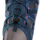 Free Spirit Bryn BLUE Closed Toe open Back Walking sandal