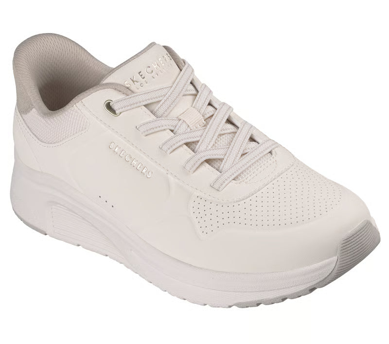 Skechers 190270 Off WHITE Slip In Uno Trainer 190270-OFWT