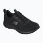 Skechers 150344 BLACK Lace Up Memory Foam Trainer 150344BBK