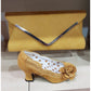 Ruby Shoo Classic Court Chrissie OCHRE .