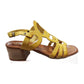 Nuovo Cuoieria E66 Yellow Italian Leather  Sandal